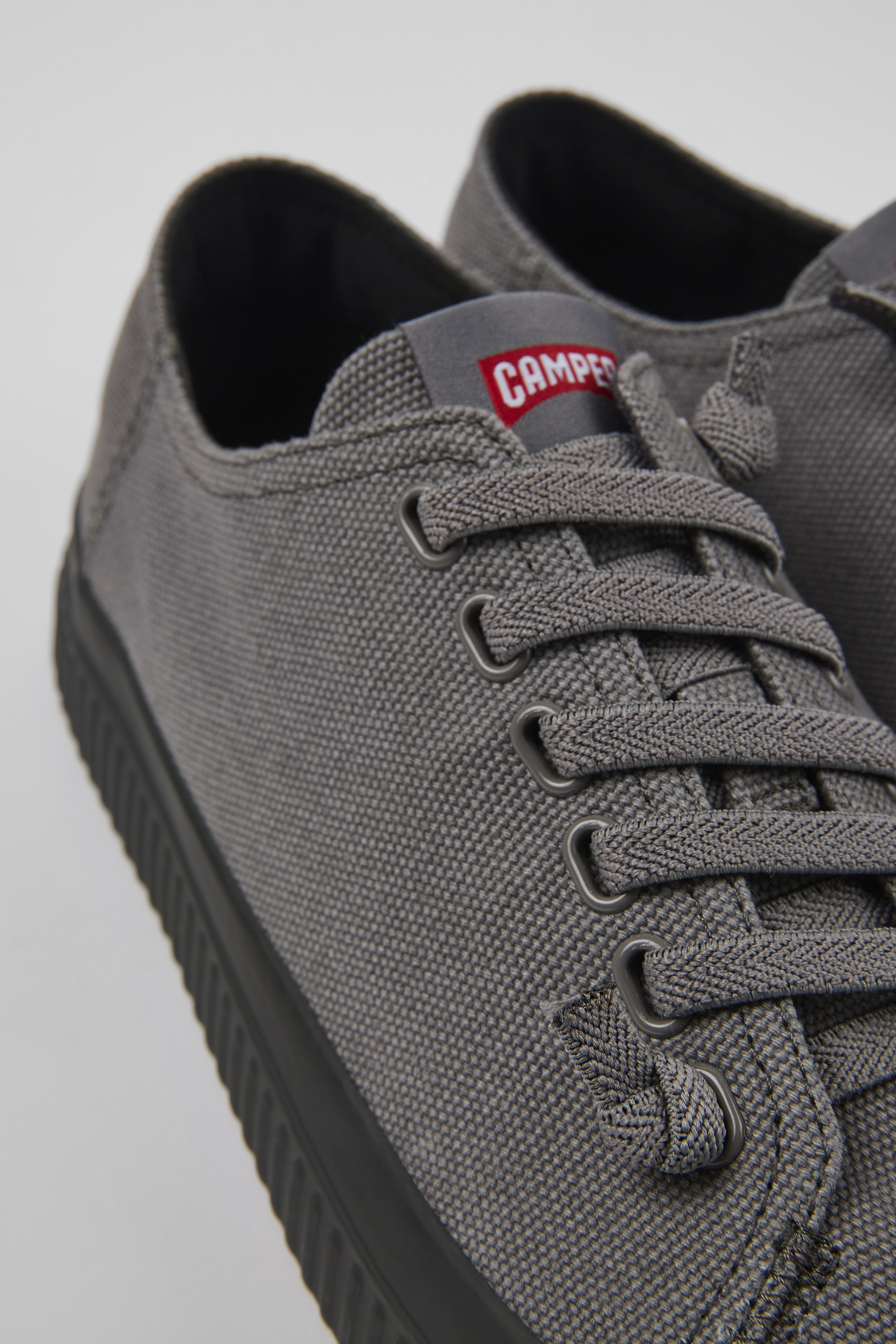 Peu Roda - Grau recycelte Baumwollsneaker für Herren