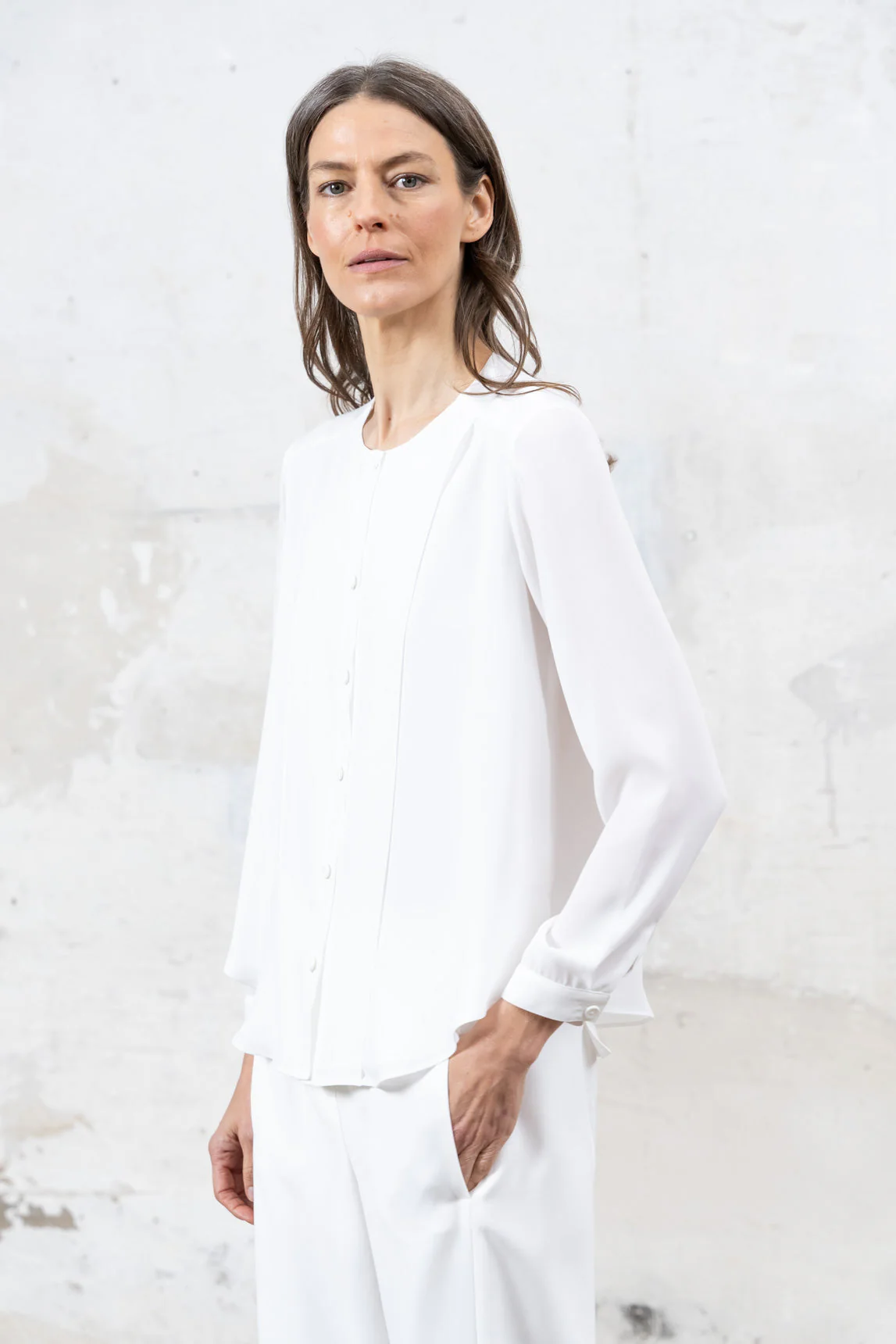 Rivera-Spanien Giba Hemd weiß