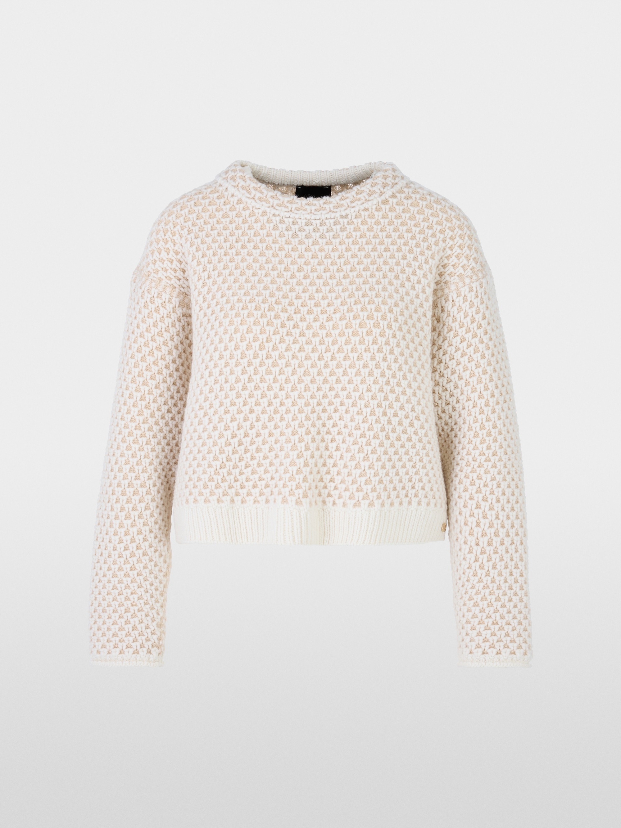 Eleganter, in Deutschland gestrickter Pullover von Marc-Cain