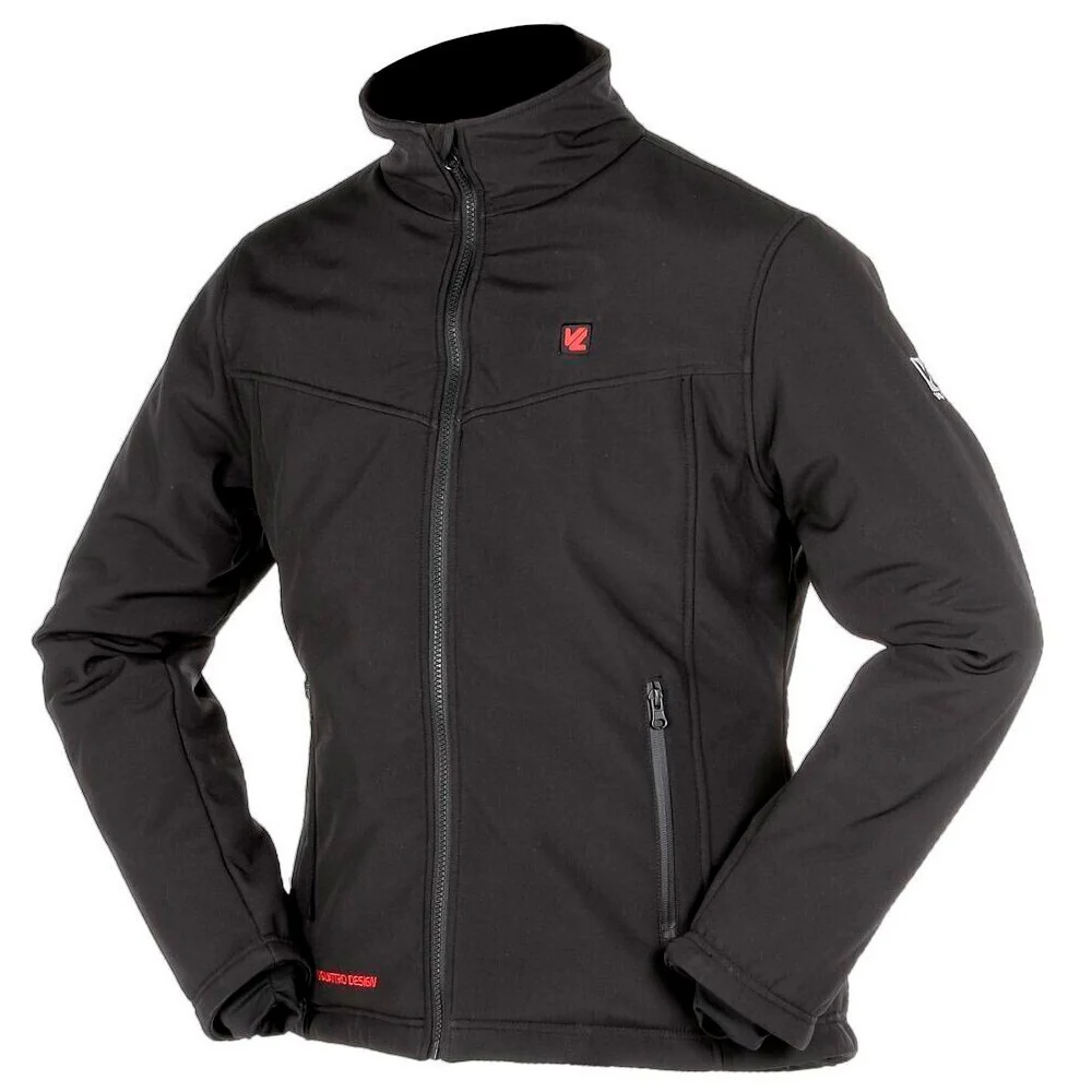 VQUATTRO ESCAPE MAN BLACK HEATED JACKET