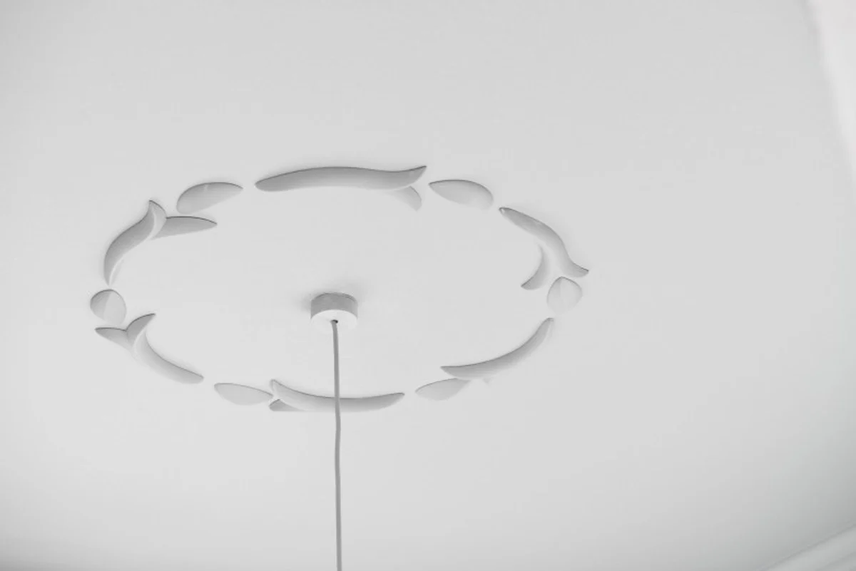 Stucco rosette 62 x 62 cm ceiling stucco ceiling rosette stucco rosette wall rosette Baroque Art Nouveau decoration