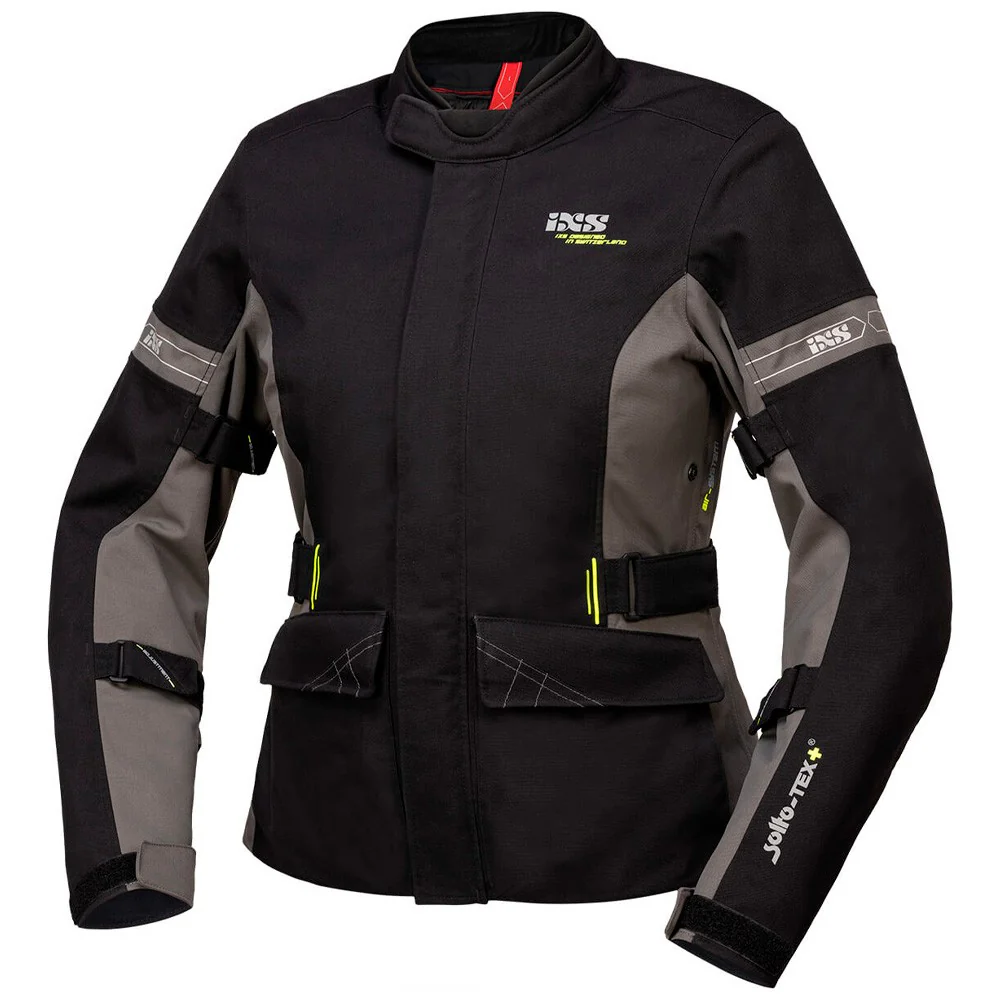 4 SEASON IXS LAMINAT ST PLUS LADY JACKET - BLACK / GRAY