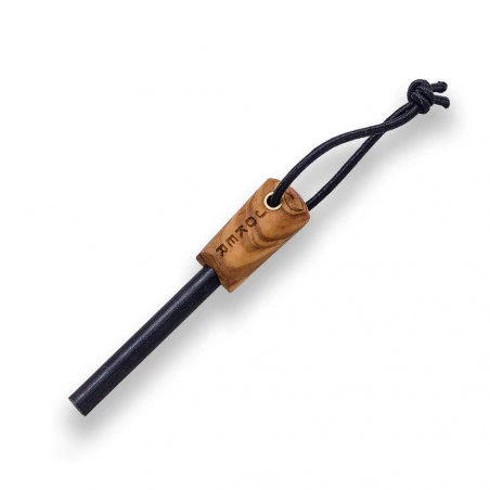 Joker Bushcrafter Olivo con ferrocerio - Cuchillo de supervivencia y buschcraft