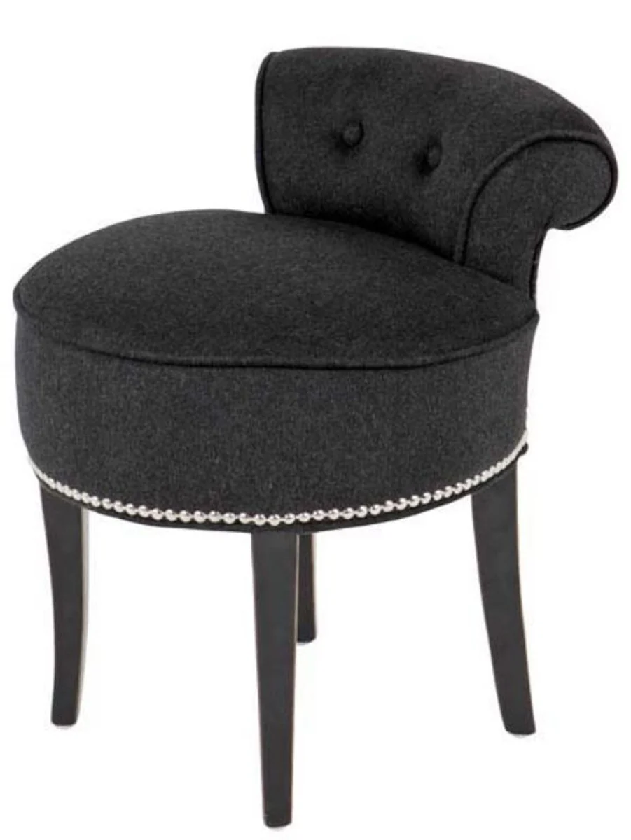 Chair Black 48 x 46 x H. 56 cm - Hotel Furniture