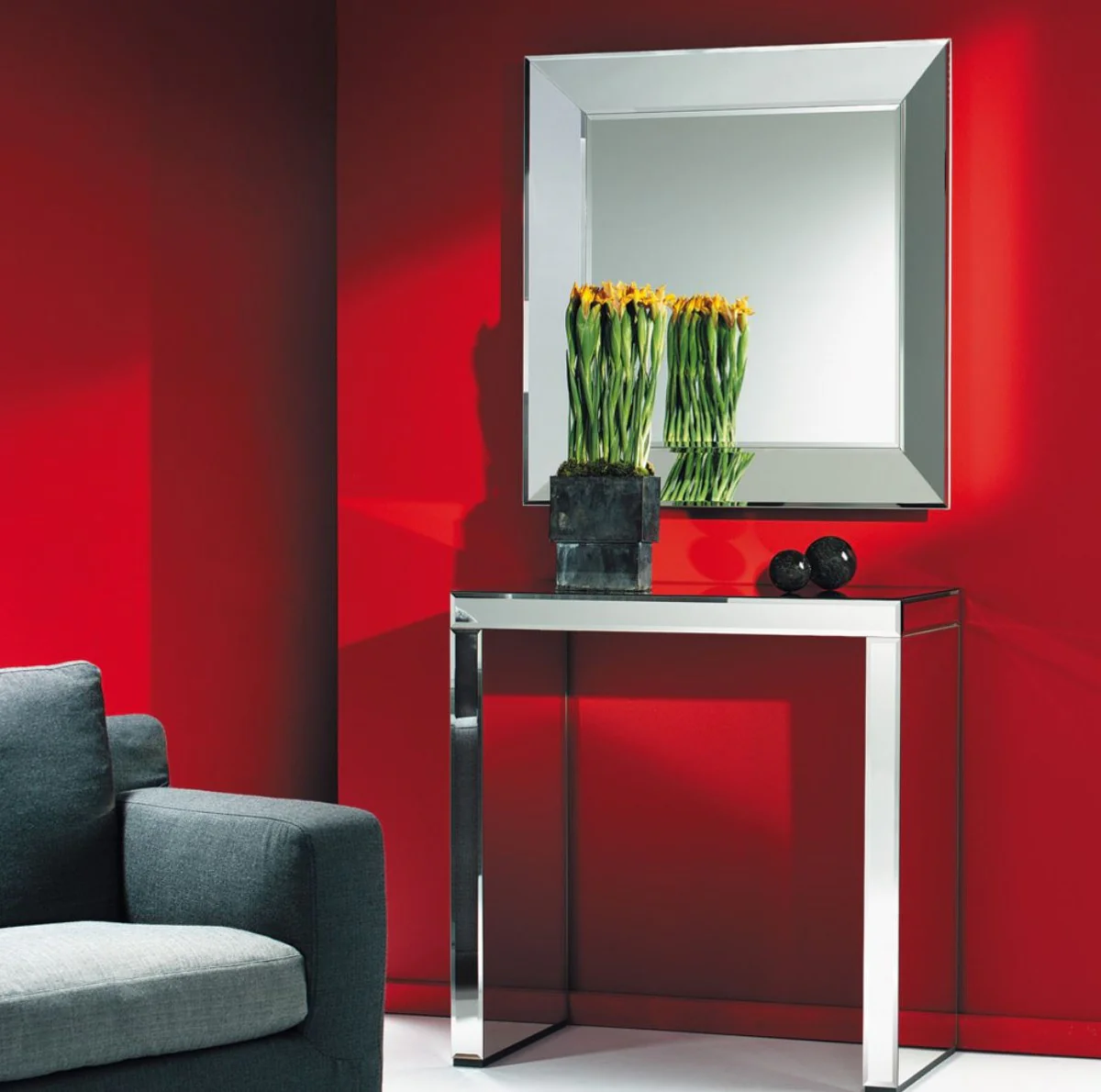 Luxury mirror / wall mirror 89 x H. 89 cm - Luxury Collection