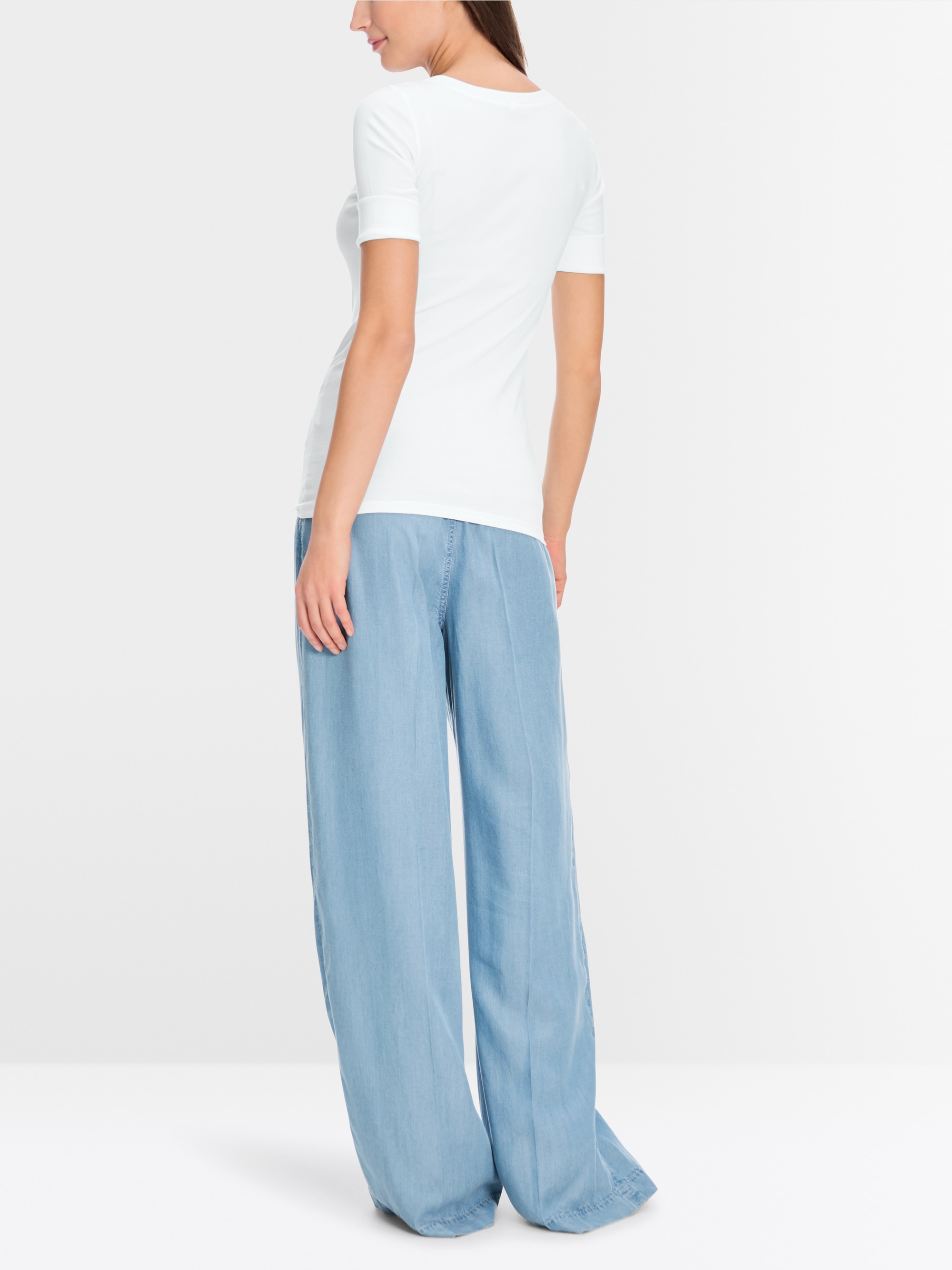 Marc-Cain Hochwertiges Basic-Shirt