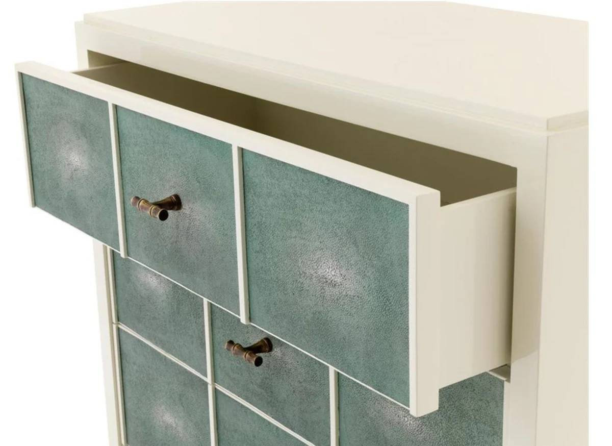 Luxury mahogany cabinet 96.5 x 47.5 x H. 130 cm - designer furniture