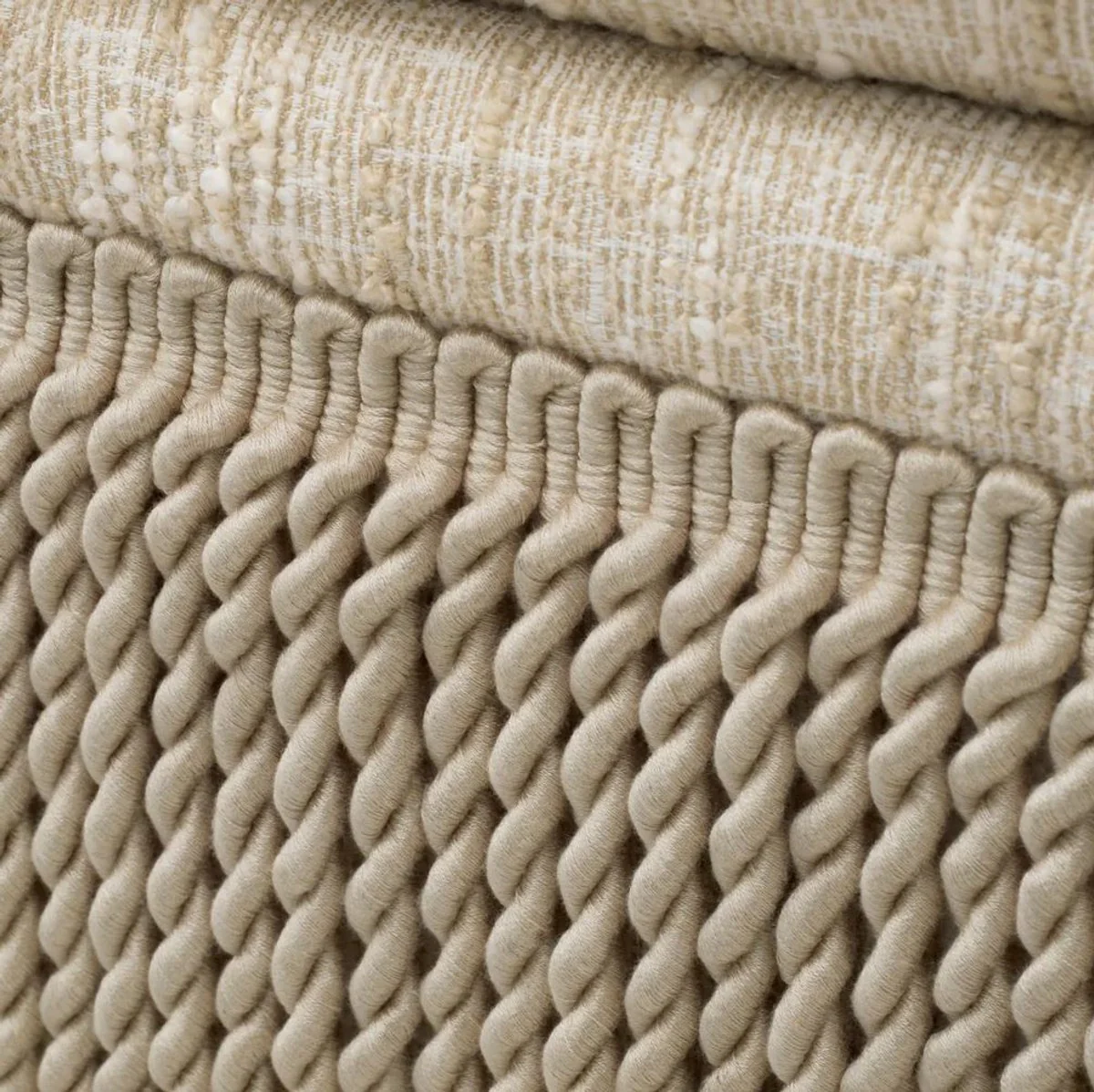 Luxury stool cream 53 x 53 x H. 47 cm - living room & hotel stool