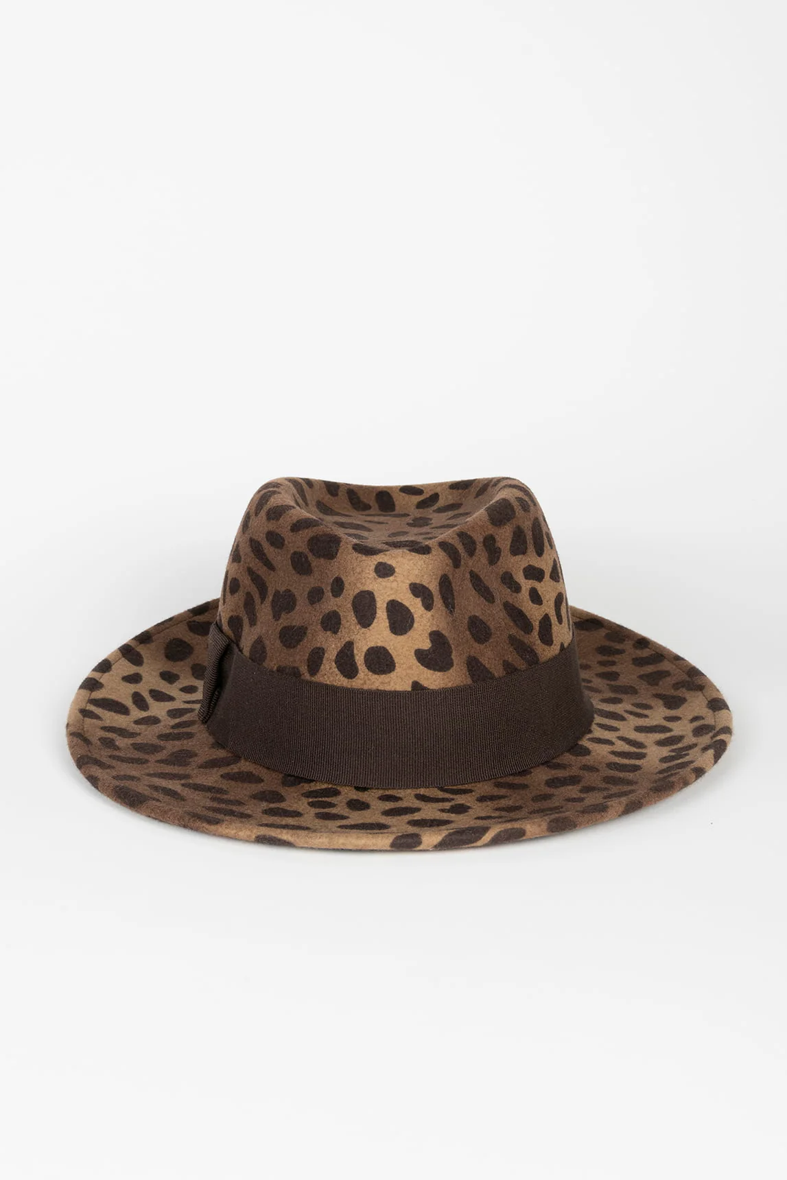Rivera-Spanien-Fedora-Hut mit Animal-Print