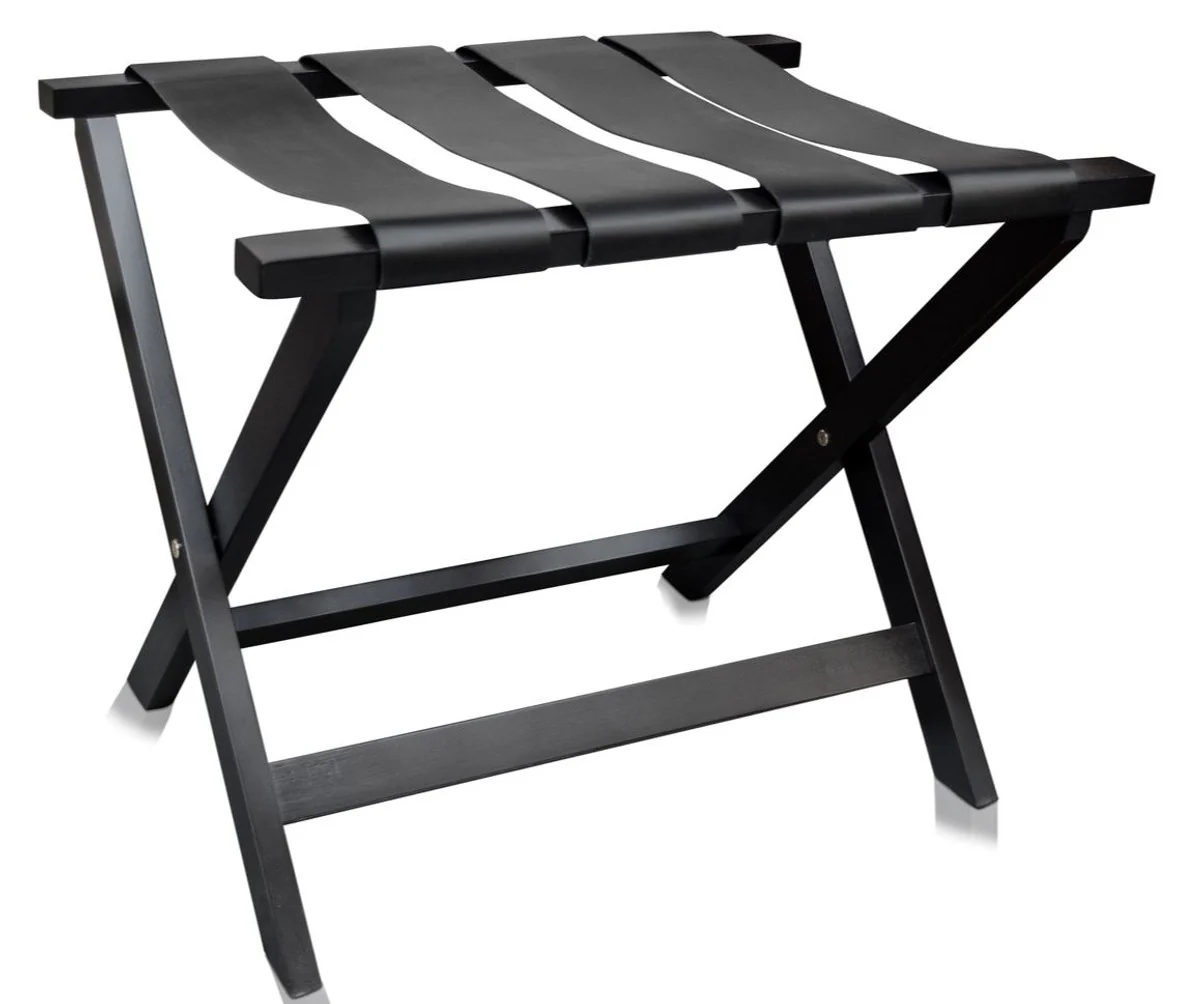Luxury suitcase stand / luggage rack black 70 x 50 x H. 59 cm - Hotel Furniture & Accessories
