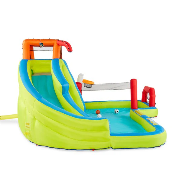 Banzai 2-in1 Slide & Bounce Ultimate Combo Pack Hüpfburg und Wasserparks