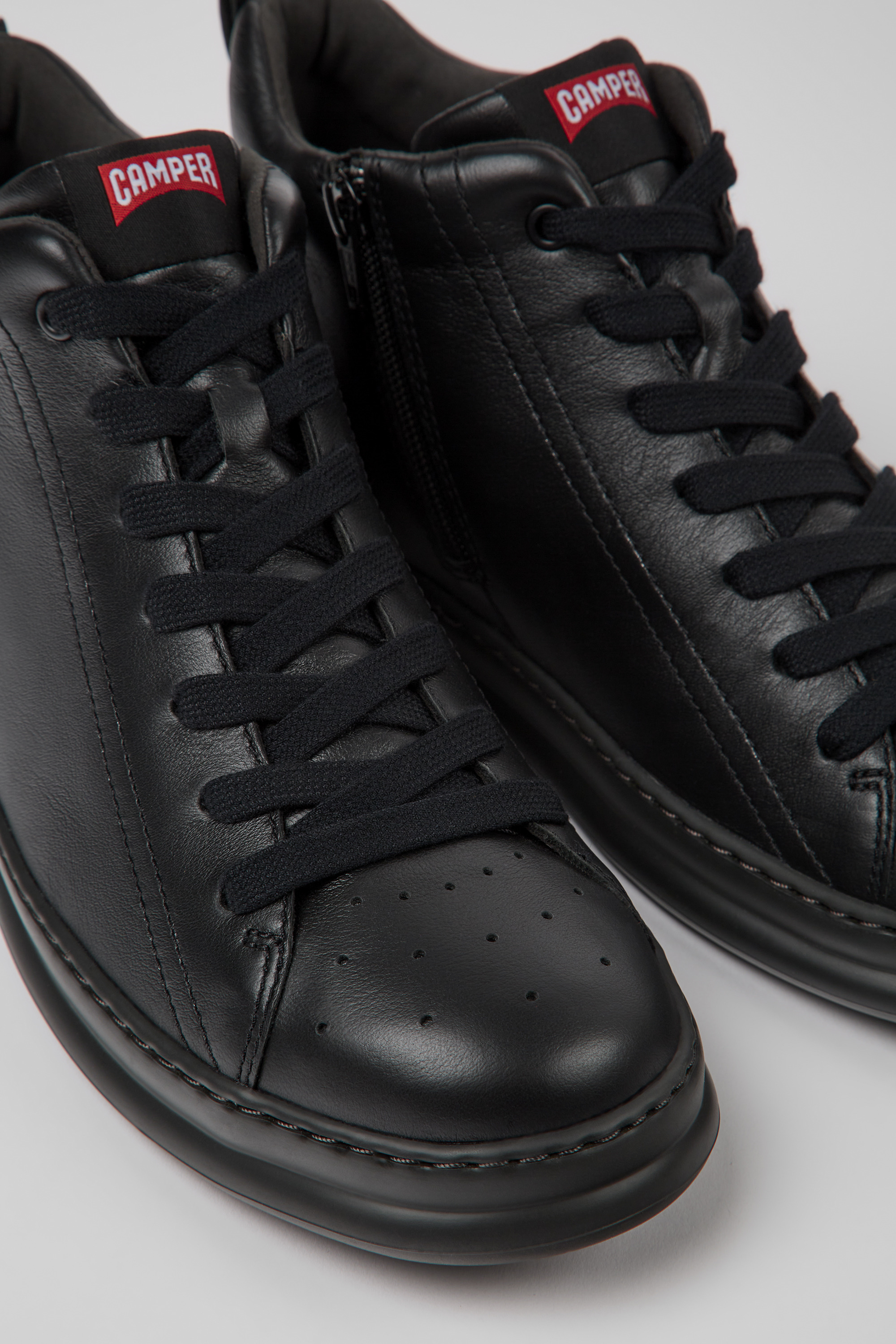 Runner - Herren schwarzer Knöchelstiefel