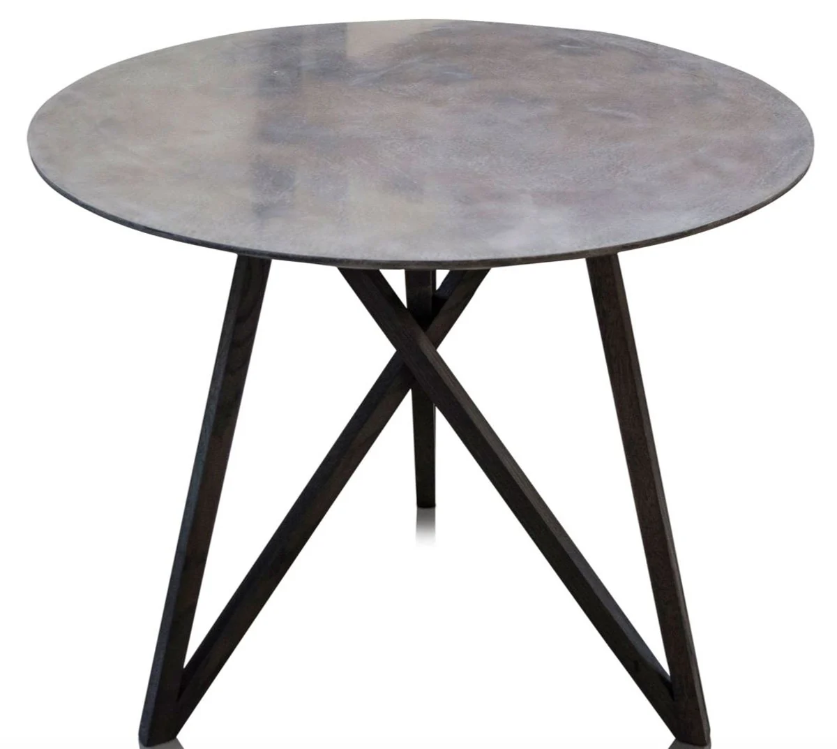 Luxury dining table with mineral-coated table top 90 x H. 76 cm - designer dining room furniture