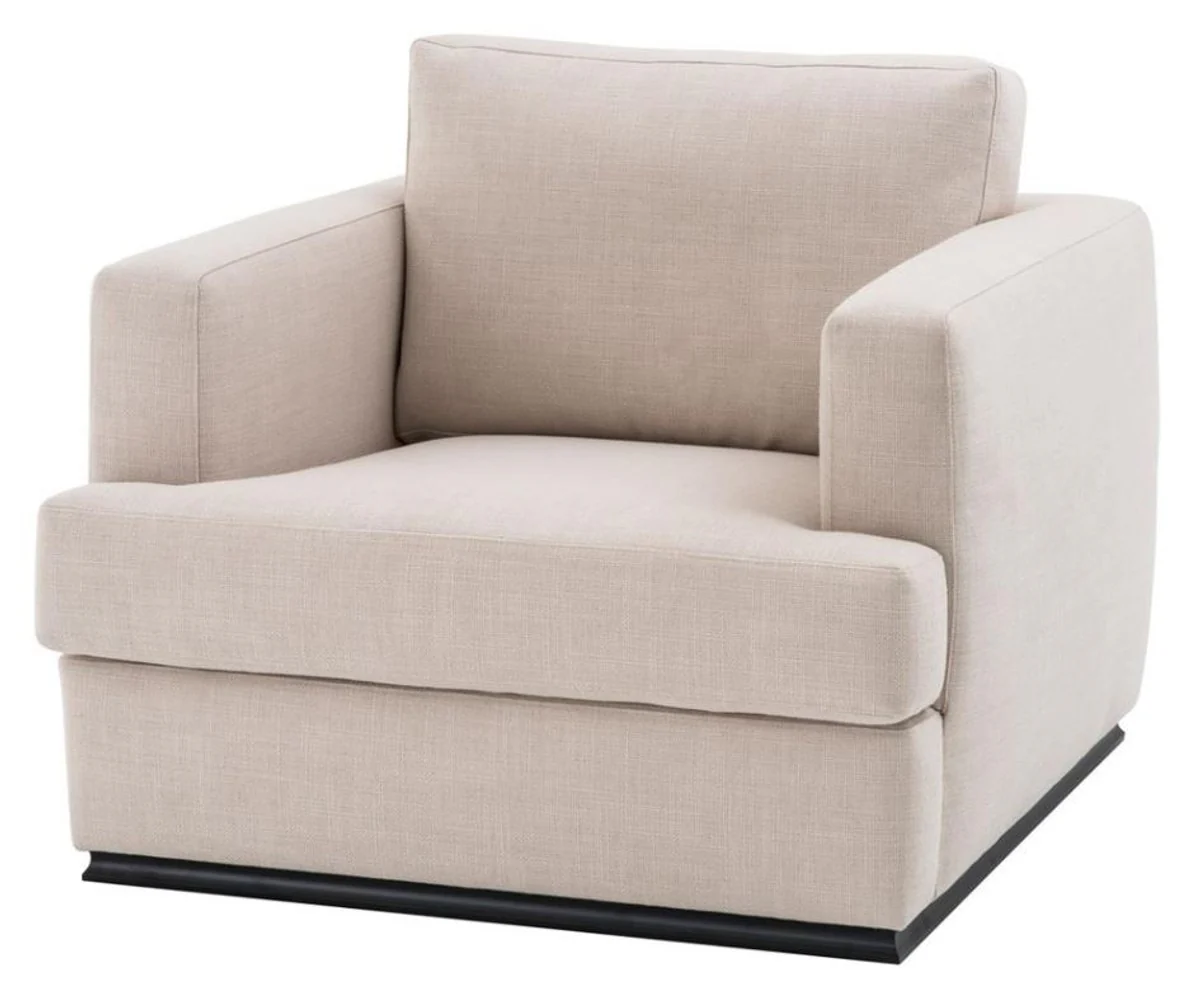 Sessel Naturfarbig 96 x 103 x H. 86 cm - Luxus Qualität