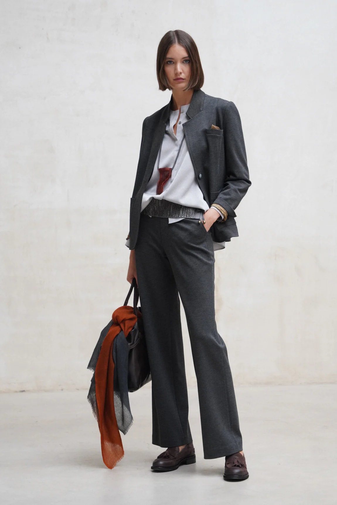 Rivera-Spanien Ferrara Jacke Anthrazitgrau