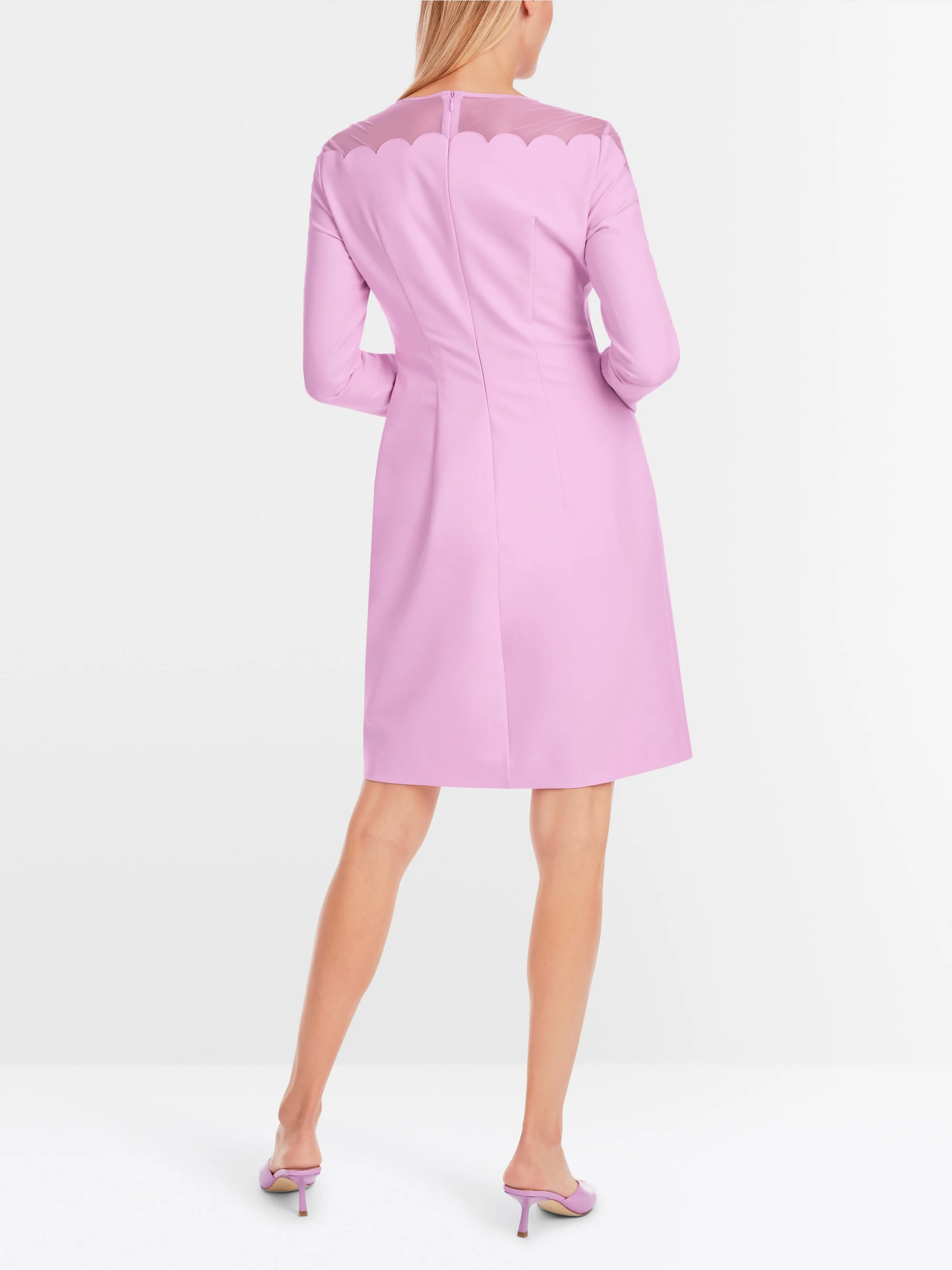 Marc-Cain Transparentes/blickdichtes kurzes Etuikleid