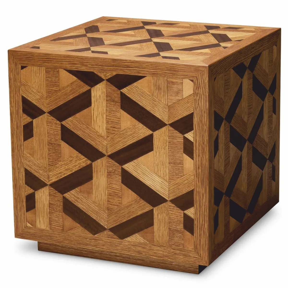 Luxury side table brown 50 cm - living room & hotel furniture