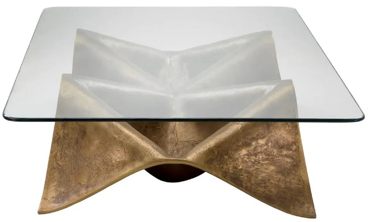 Baroque mirror multicolored / black / antique gold 65 x H. 99 cm - Baroque wall mirror with flower design