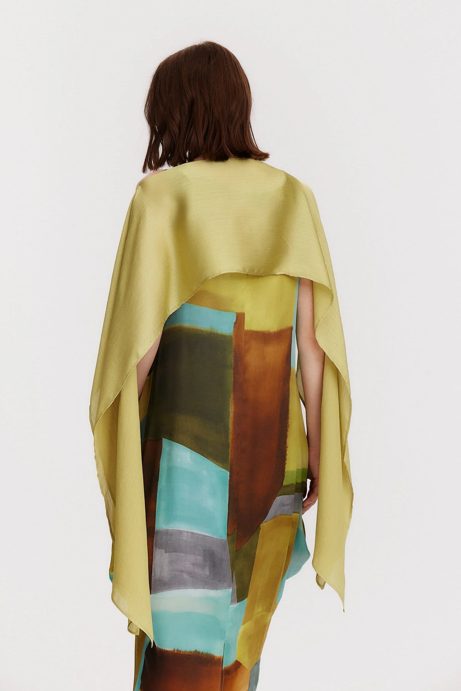 Rivera-Spain Alma Kleid mit geometrischem Print