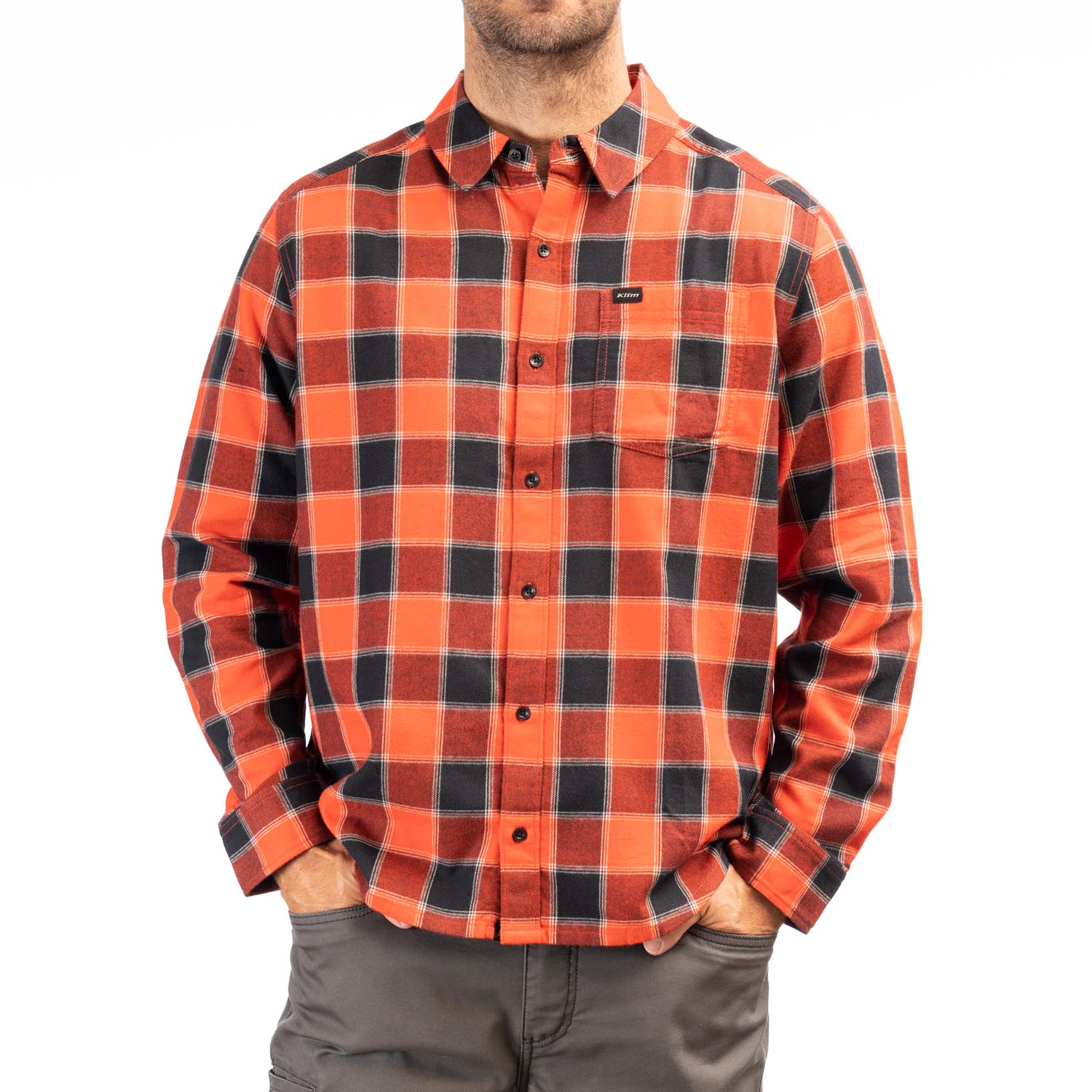 Baumwollholz Midweight Flannel Hemd