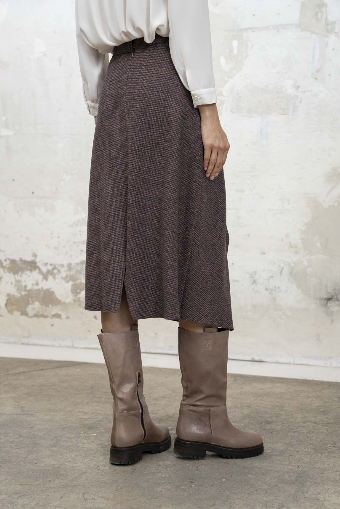 Rivera-Spain Burgunderfarbener Gisela-Rock