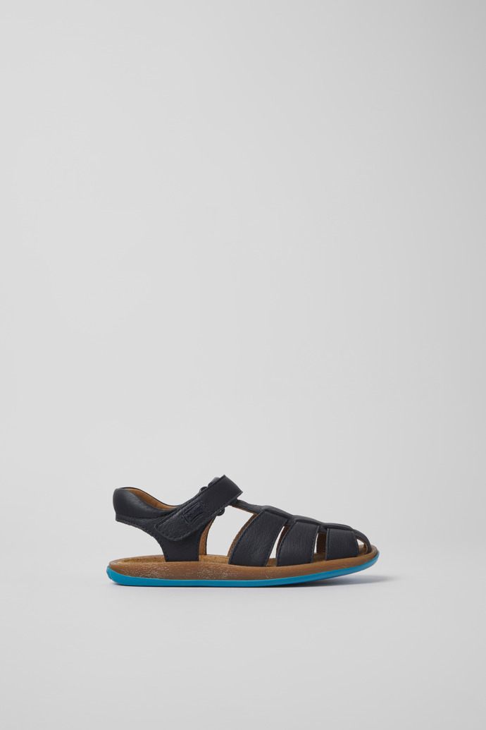Bicho Blaue Leder Sandalen für Jungen