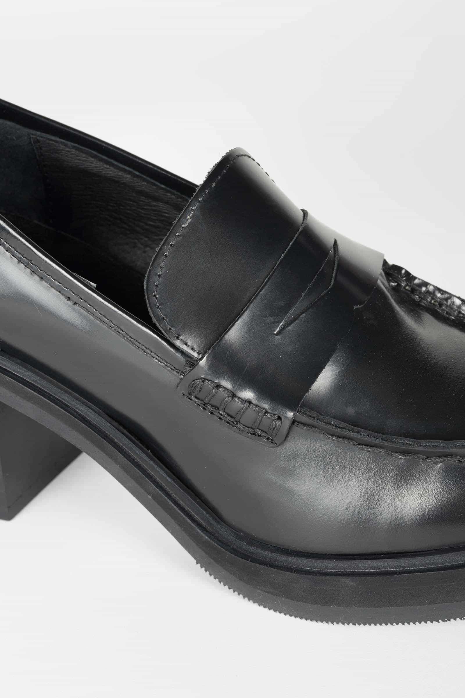 Rivera-Spain Mokassin Cecilia mit schwarzem Absatz