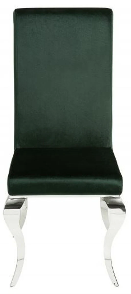 Designer dining room chair noble green - designer chair - modern baroque