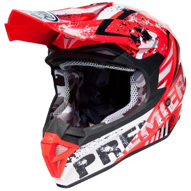 PREMIER EXIGE ZX2 HELMET - RED / WHITE