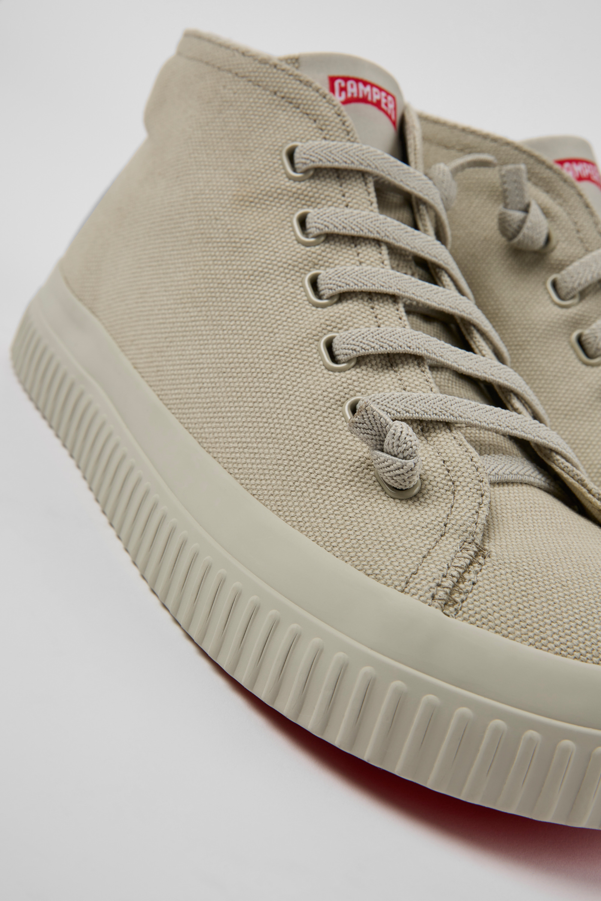 Peu Roda - Grau recycelte Baumwollsneaker für Herren