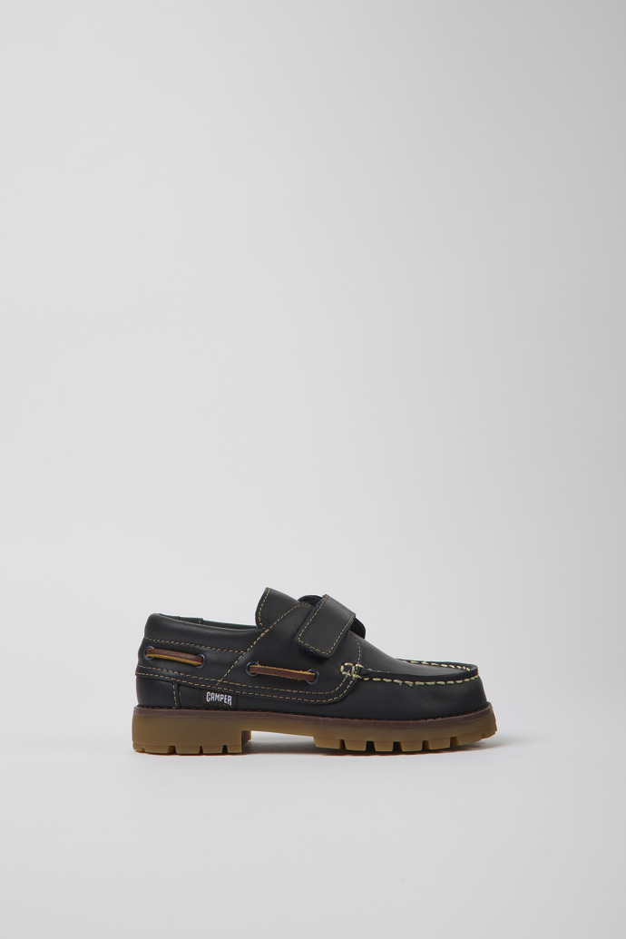 Compas Dunkelblaue Lederschuhe für Jungen