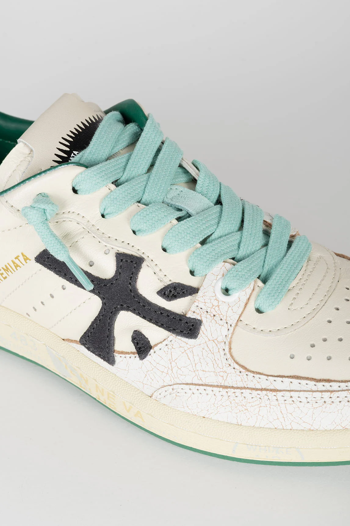 Rivera-Spain Premiata Bskt Clay weißer Sneaker