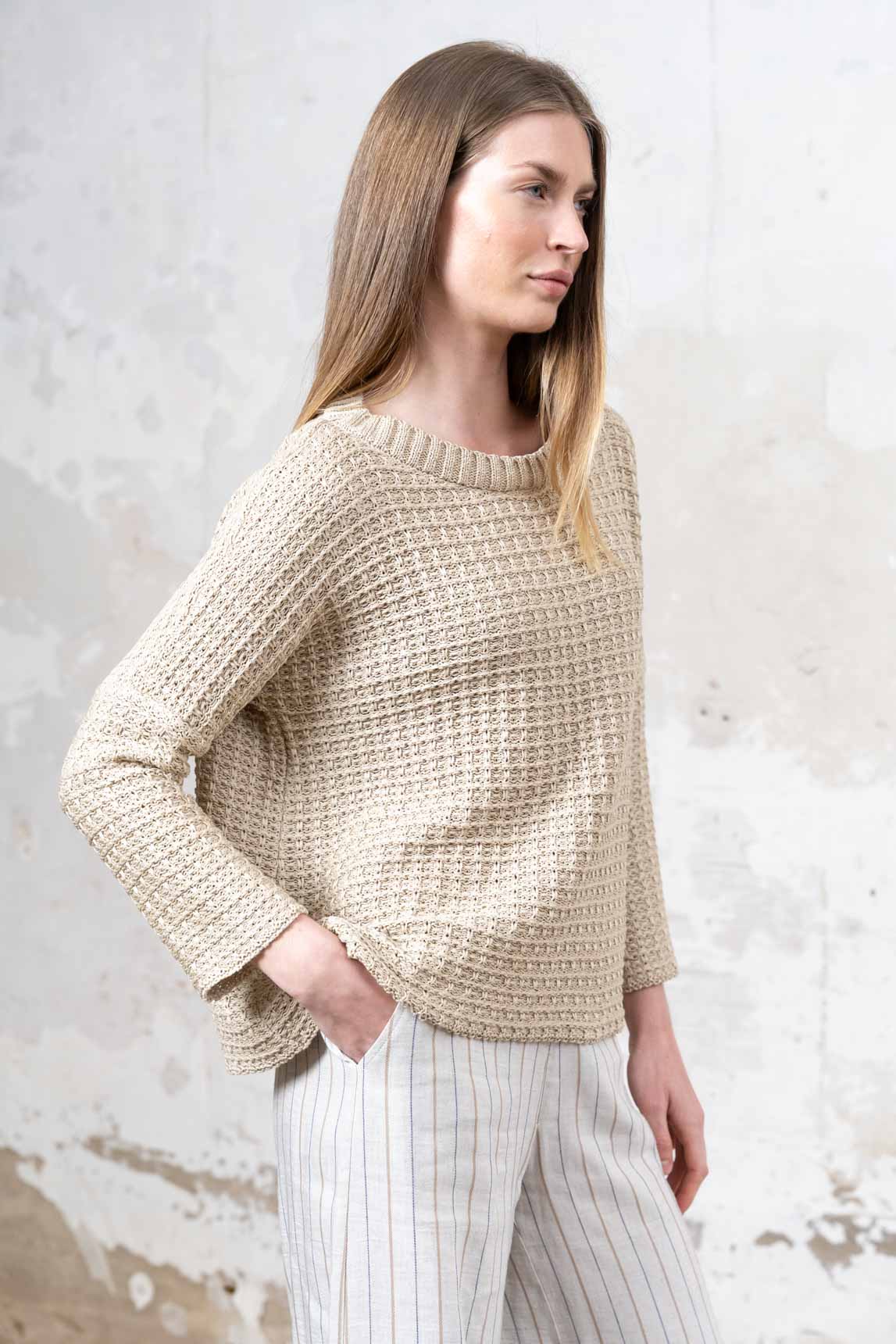 Rivera-Spanien Jersey Serrenti beige