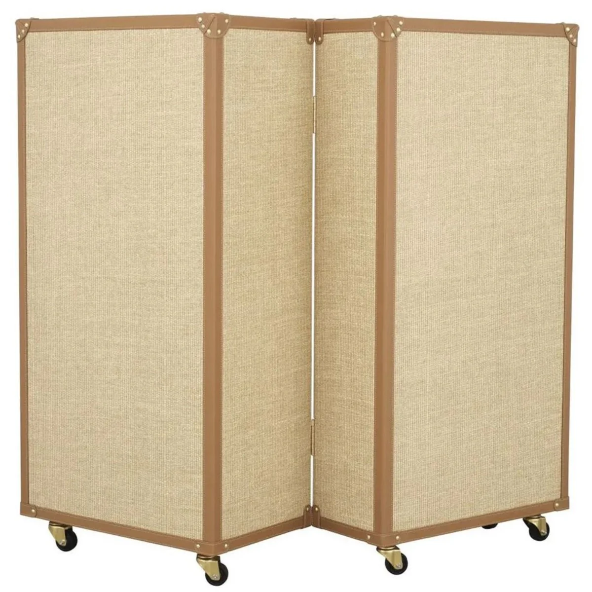 Luxury wine cabinet in suitcase design natural colors / brown 59 x 59 x H. 122.5 cm - suitcase cabinet with wheels - bar furniture - luxury furniture - luxury quality