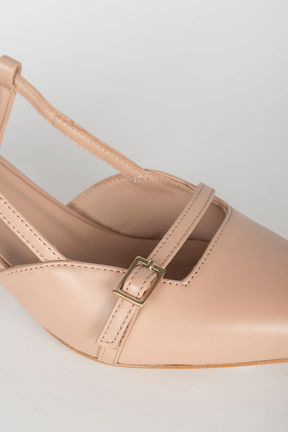 Rivera-Spain Mule destalonado Agathe beige