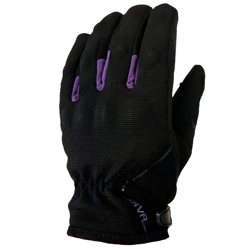 OUT DIVA LADY GLOVES - BLACK / LILAC