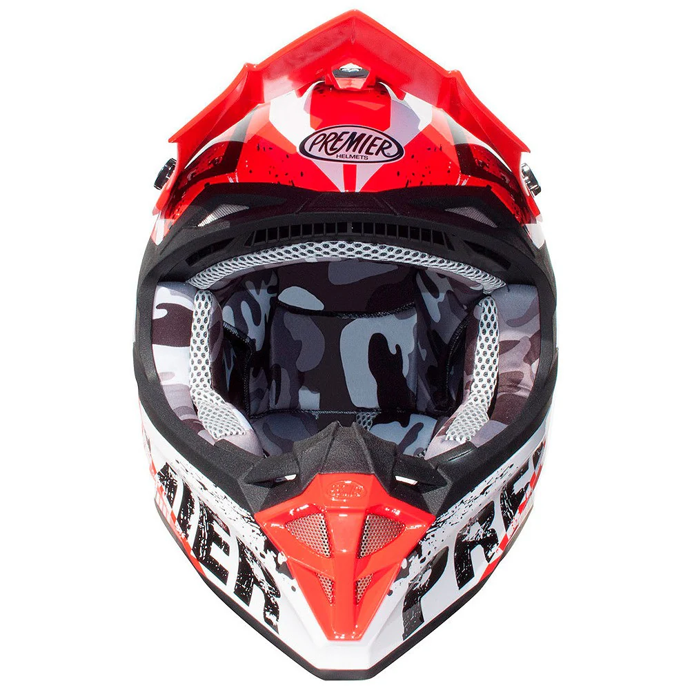 PREMIER EXIGE ZX2 HELMET - RED / WHITE