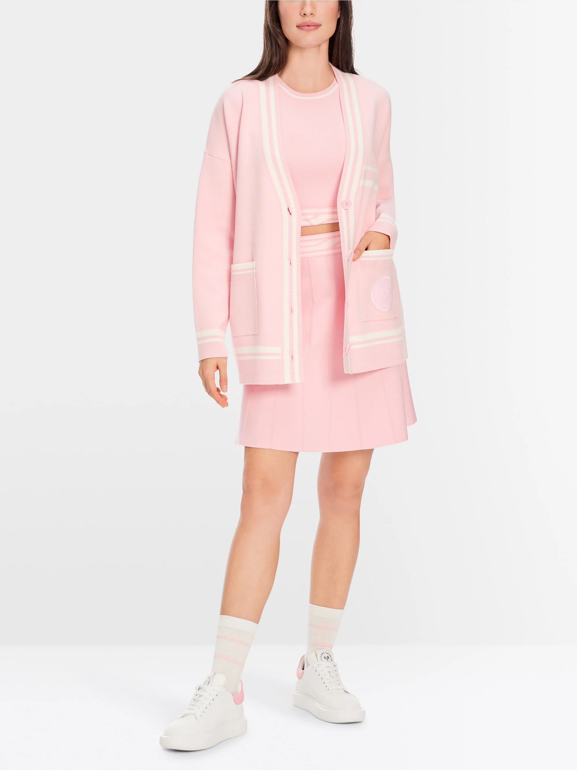 Marc-Cain Übergroße Strickjacke