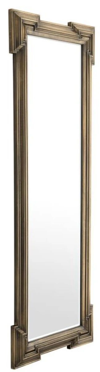 Luxury mirror antique brass 85 x H. 220 cm - designer wall mirror