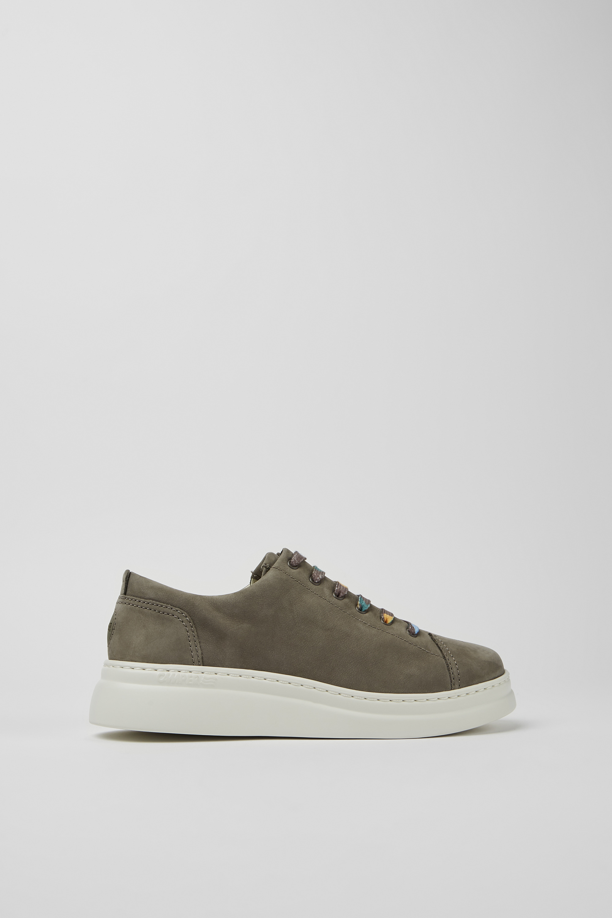 Runner Up - Brauner Nubuck Turnschuhe für Damen