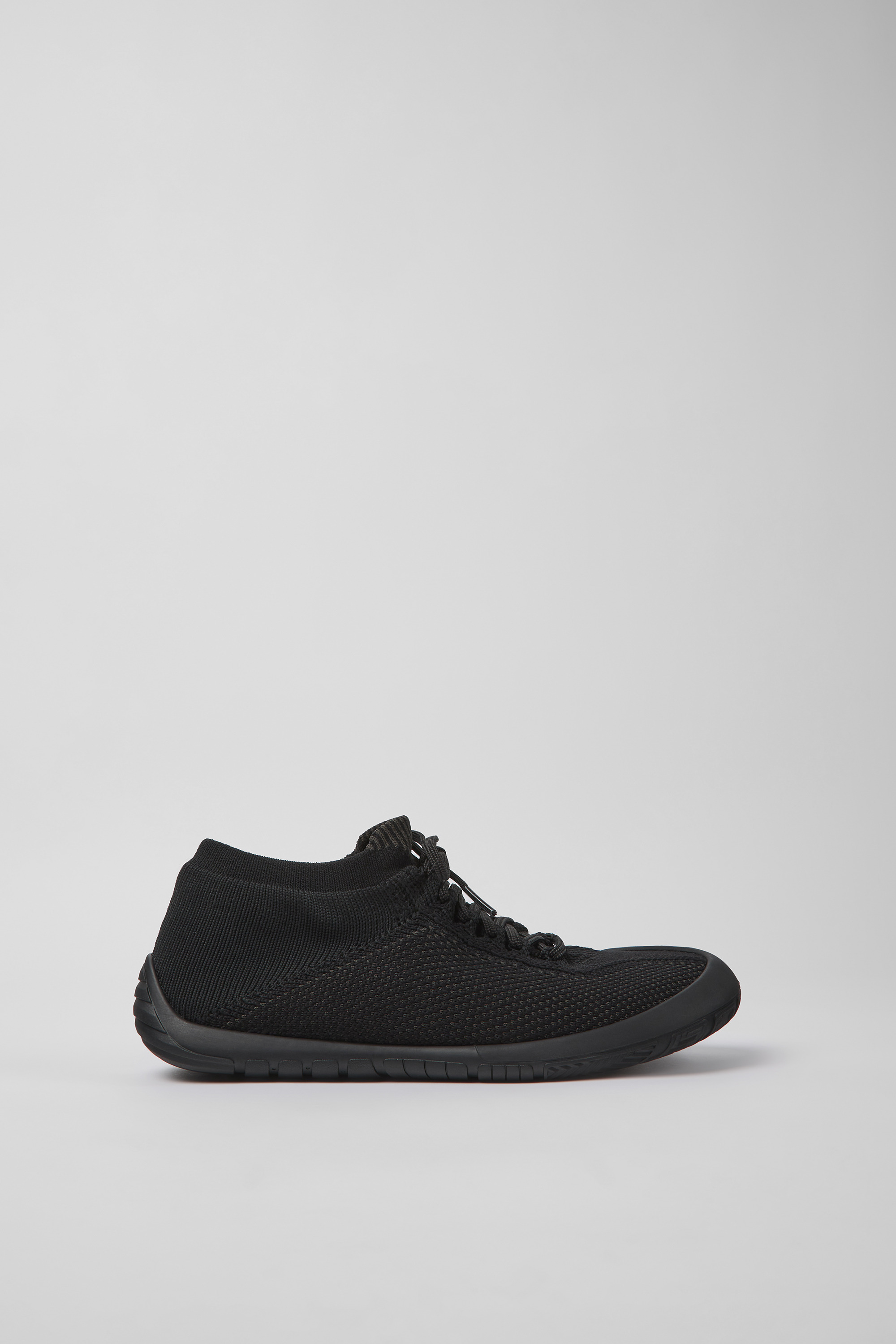 Pfad - Schwarze Textil-Sneaker für Damen