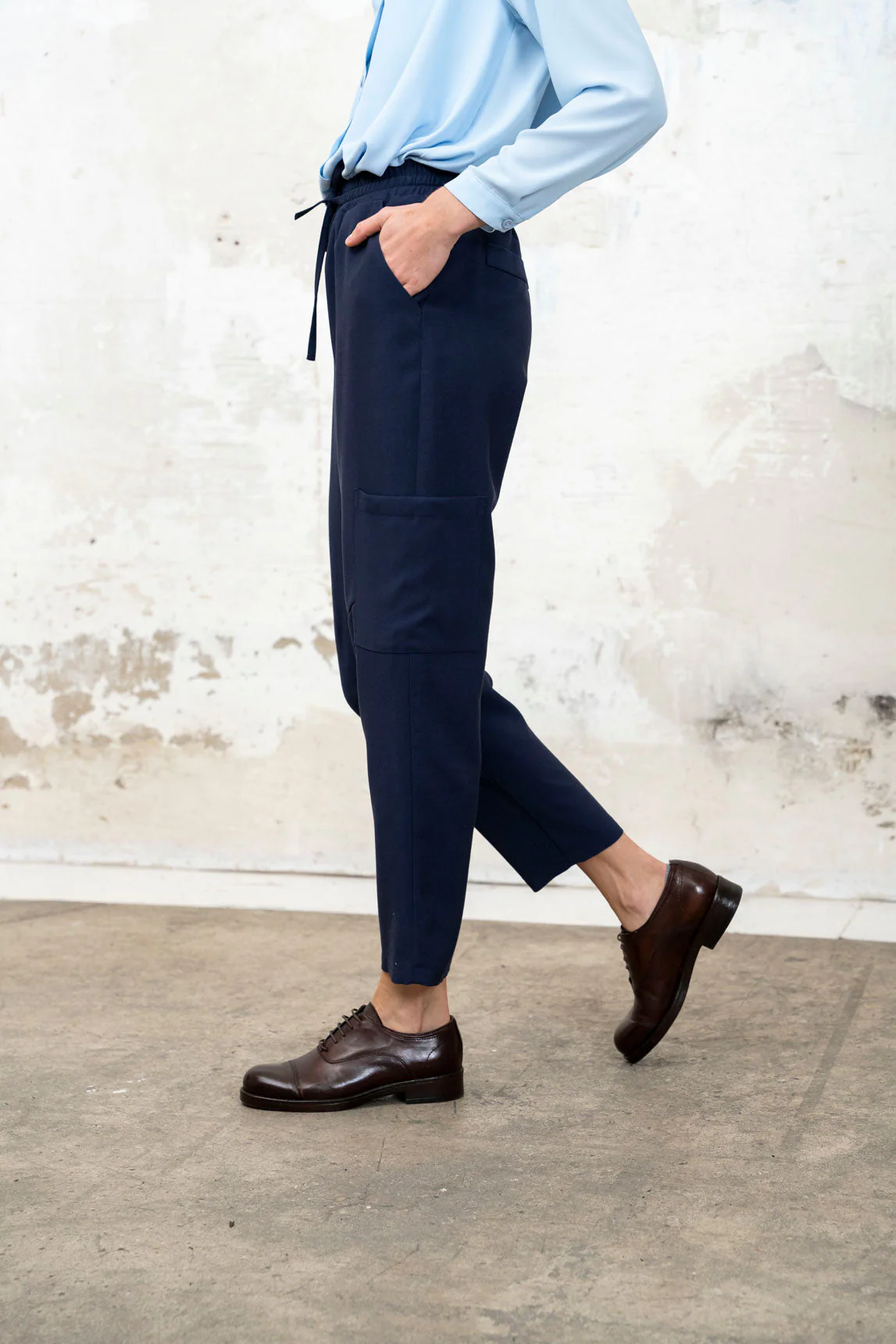 Rivera-Spanien Marineblaue Malu-Hose