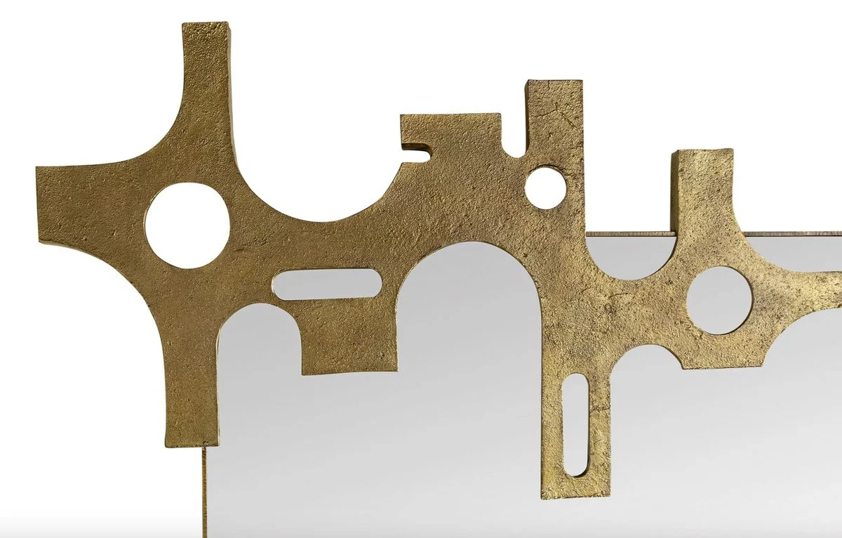 Luxury designer mirror bronze - gold look 81 x 54 cm - Art Design