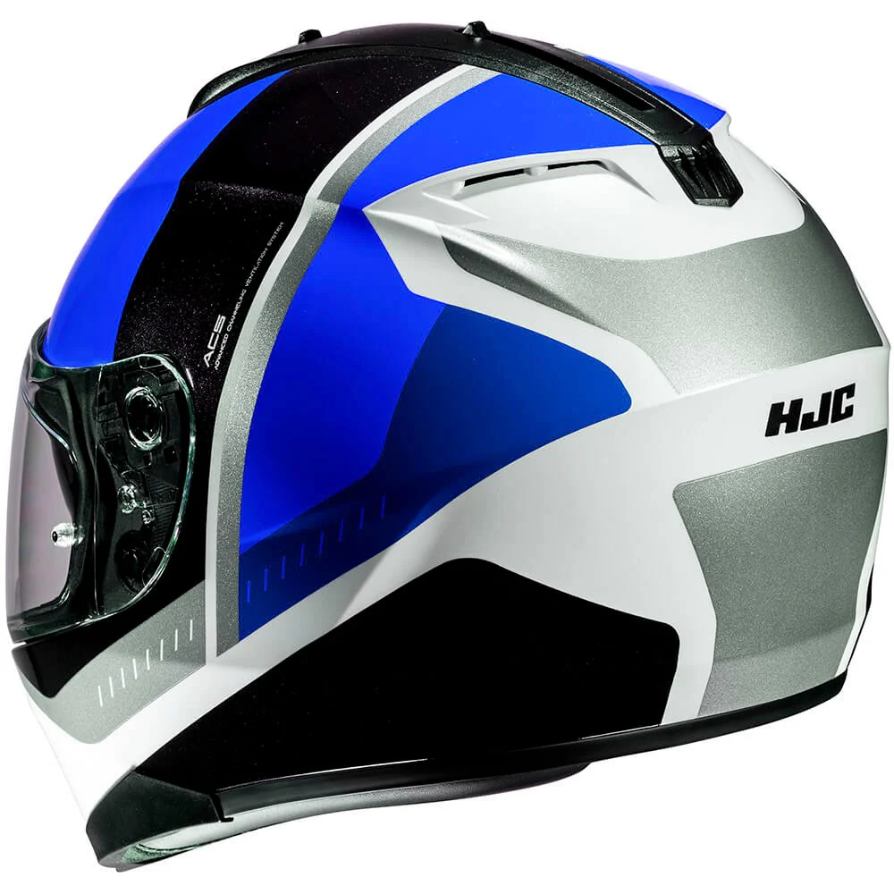 HJC C70N ALIA HELMET - BLACK / WHITE / BLUE