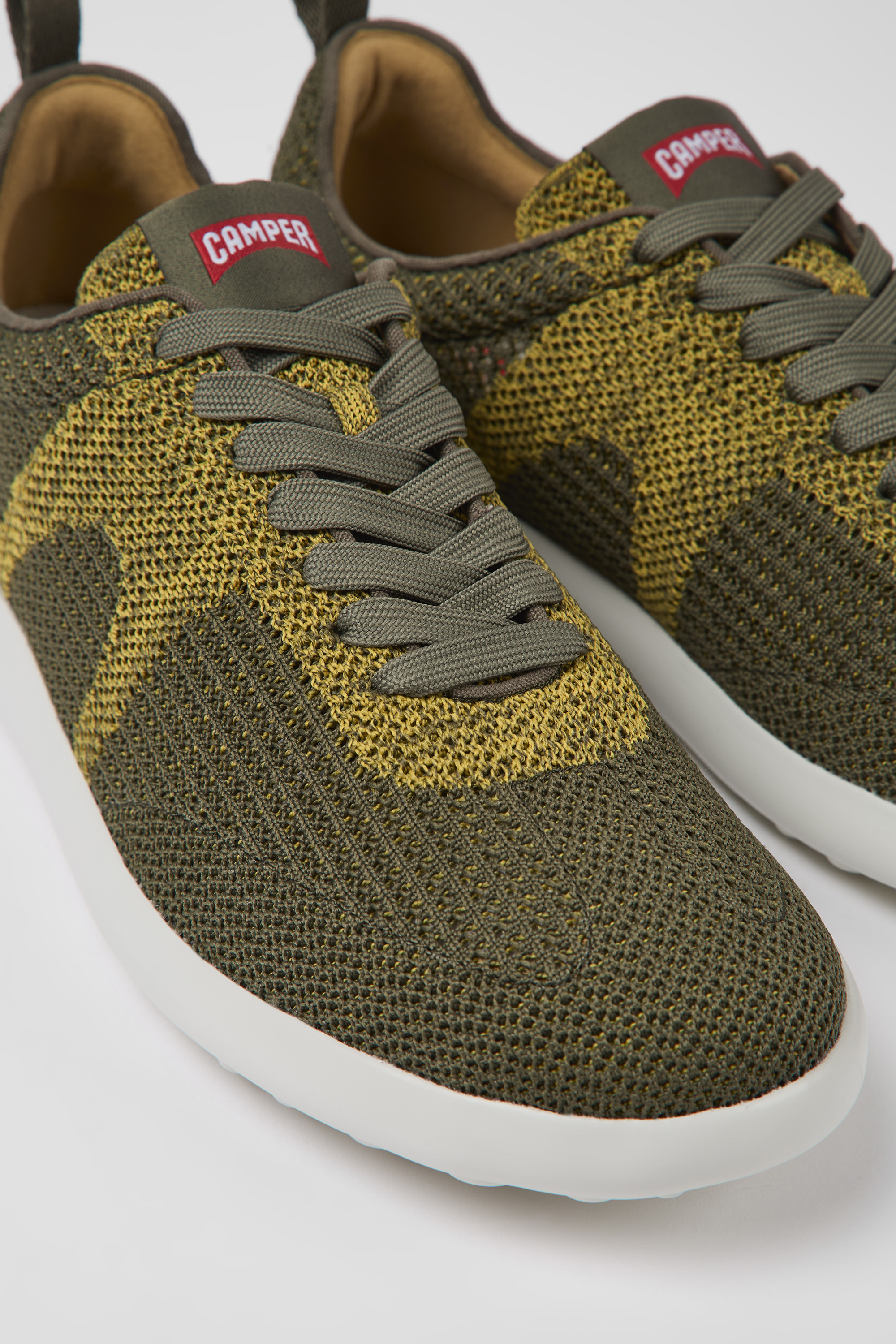 Pelotas XLite - Grüne und orange Textil Turnschuhe für Herren