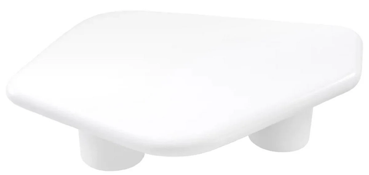 Luxury fiberglass coffee table high gloss white 160 x 118 x H. 33 cm - fiberglass living room table - living room furniture - hotel furniture - luxury furniture - fiberglass furniture