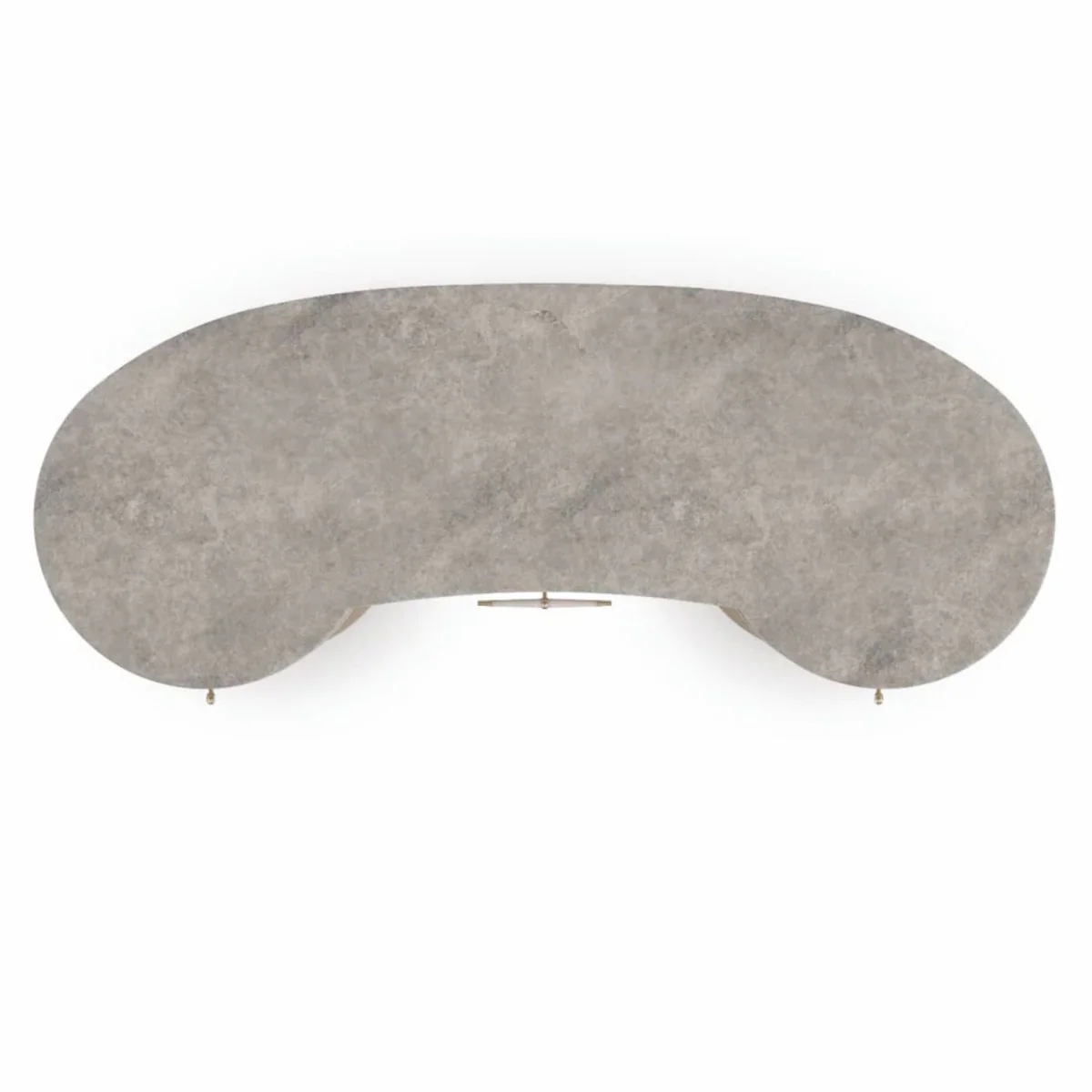 Luxury Dressing Table Gray / Brown / Gold 171 cm - Hotel & Bedroom Furniture