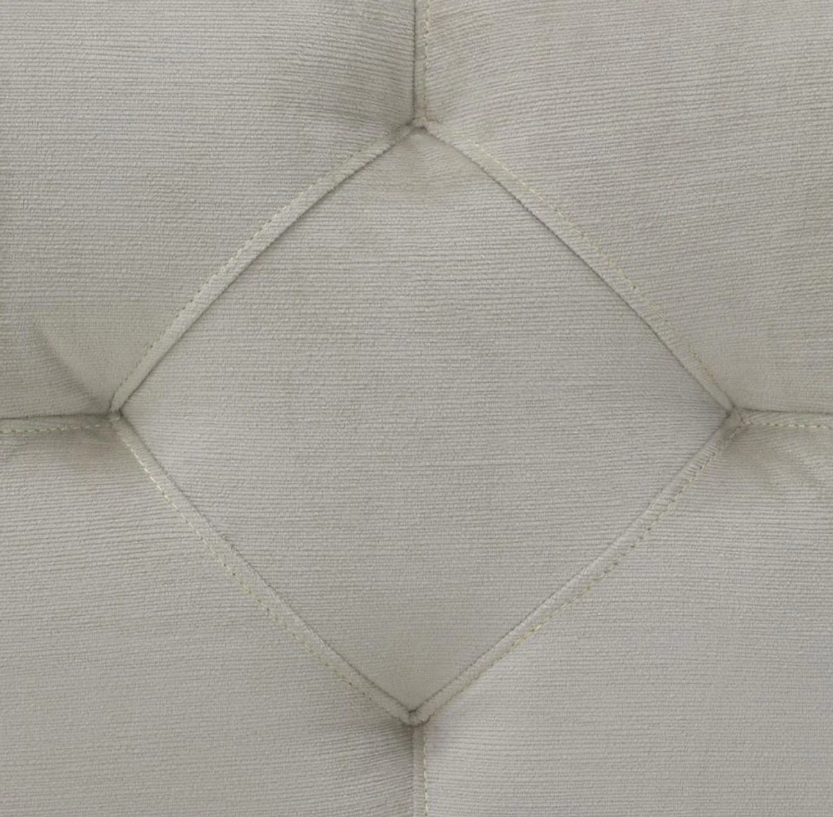 Luxury dining room chair in light gray with black legs 50 x 59 x H. 79 cm - Dining room furniture