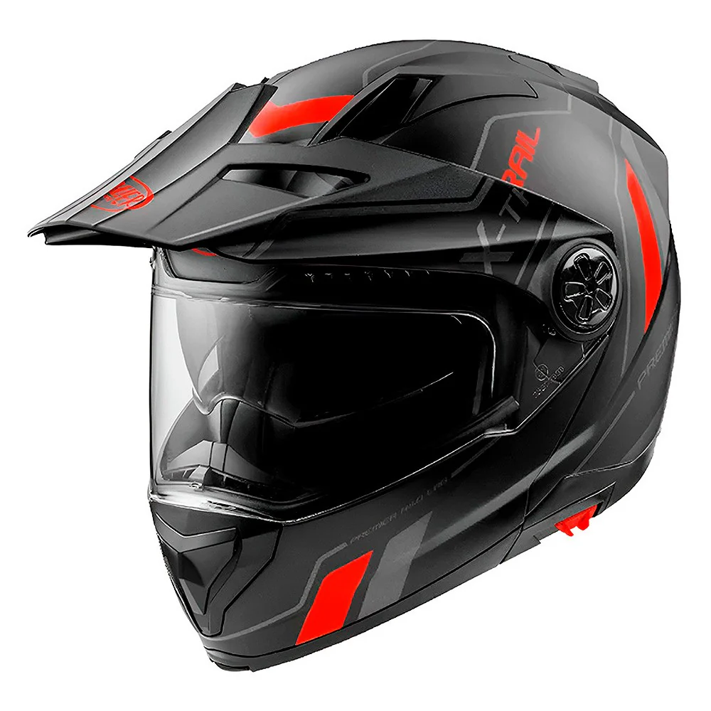 PREMIER XTRAIL EVO XT 92 BM MODULAR HELMET BLACK / RED