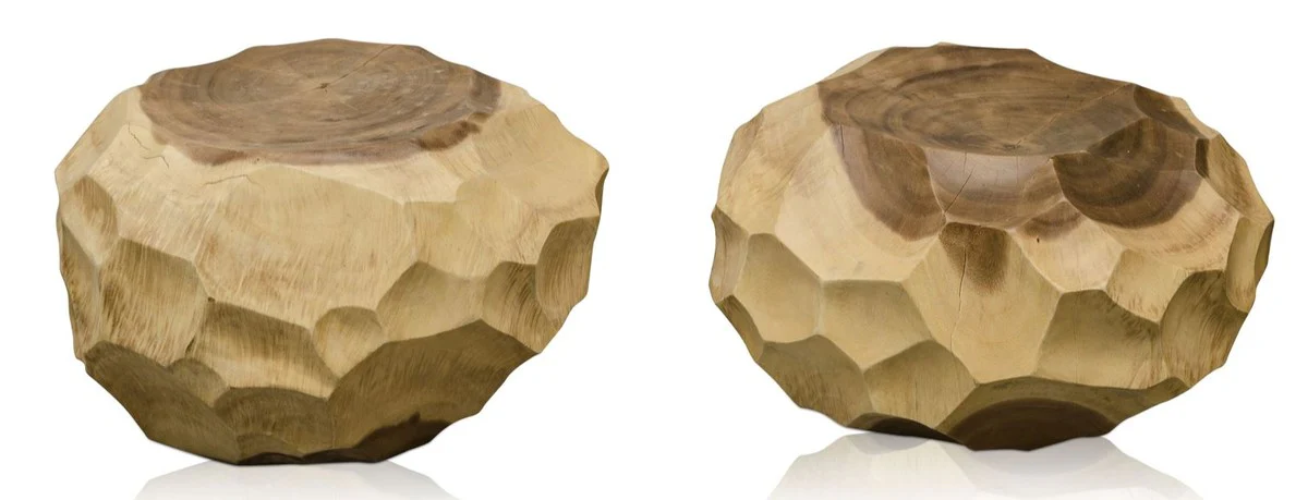 Luxury living room side table natural colors - designer living room furniture